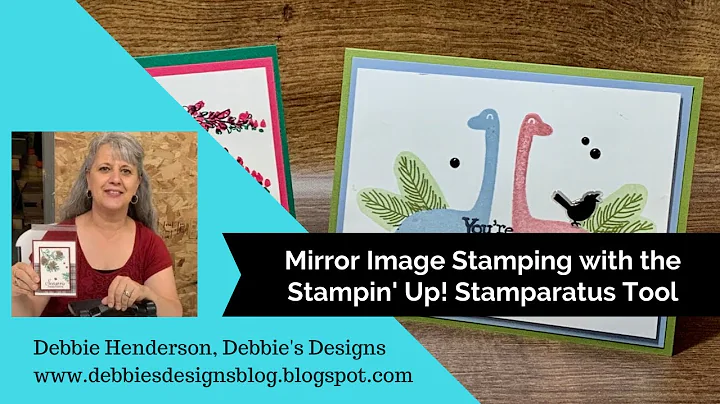 Mirror Image Stamping Technique using the Stampin' Up! Stamparatus Tool