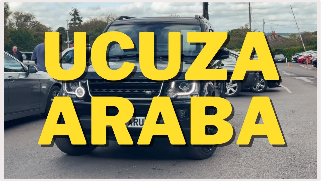 İNGİLTERE'DE ARABA AÇIK ARTTIRMASINA GİTTİM