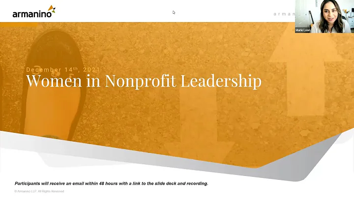 Women in Nonprofit Leadership Panel