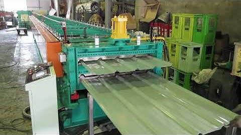 Double Layer Roof & Wall Cladding Roll Forming Machine
