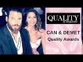 Can Yaman and Demet Ozdemir ❖ Quality  Awards Ceremony ❖ English ❖ 2019