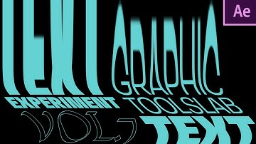 How to Stretch, Warp, Distort Text | Kinetic Typography | Typography Animation in After Effects