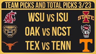 College Basketball Picks & Predictions Today 3/23/24 | NCAAB Picks Today