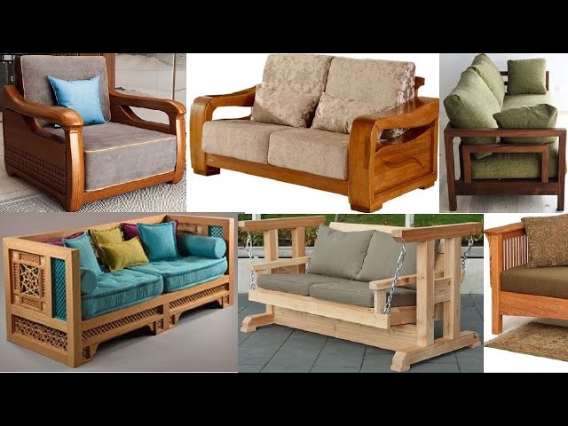 Wooden Sofa Set Design Ideas