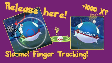 Kyogre Excellent Throw Guide for Pokemon Go