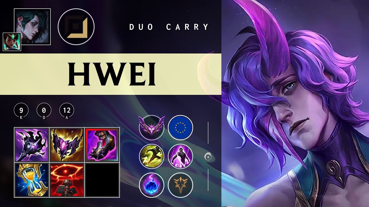 Hwei Carry vs Vayne - EUW Master Patch 25.24