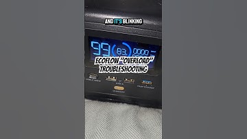 EcoFlow Overload Warning? Try This Fix! ⚡🔧