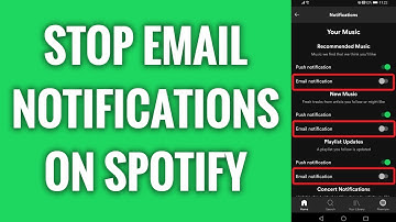 How To Stop Email Notifications On Spotify