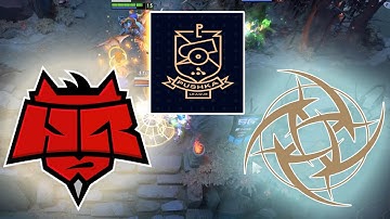 CHEESY LAST PICK MEEPO & ET !!! HR vs NIP - Weplay! Pushka League S1 Dota 2 Highlights