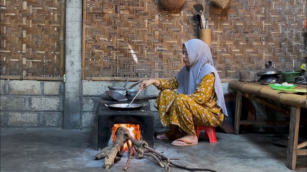 Menu buka puasa, pepes ikan tanpa bungkus, es tape ,nikmat luar biasa, masakan desa 