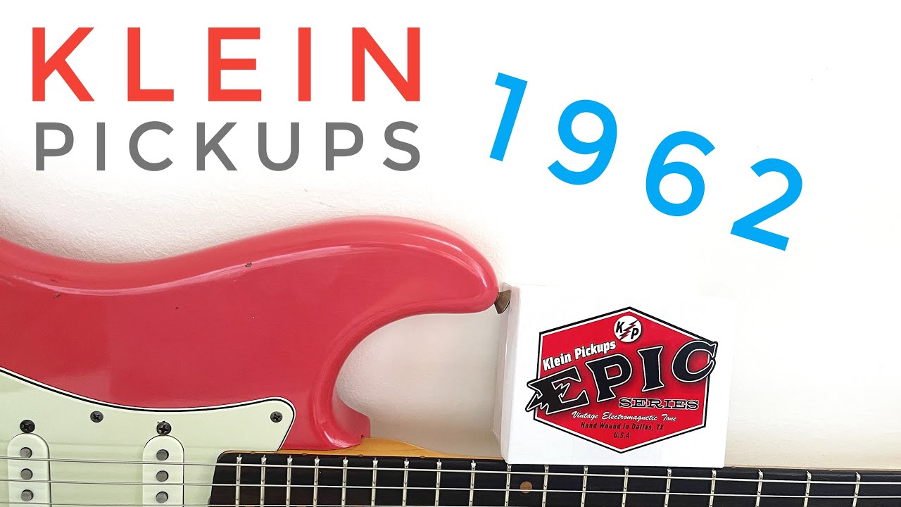 Klein 1961 Epic Series pickups for SVL Guitars - Demo - YouTube