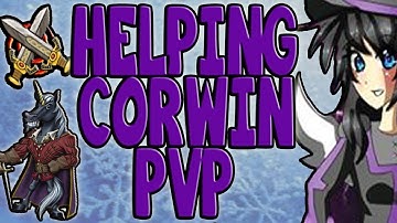 Wizard101- Helping Corwin PVP (Tutorial) How To Get Commander Robe Or Warlord!