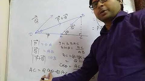 Vector Part 5 (Triangle Law) Enjoy With Subject (EWS) Abhay Kumar (B.Tech, IIT  Kanpur)
