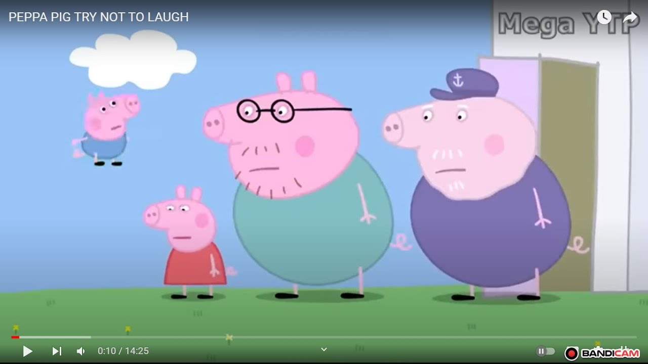 try not to laugh peppa pig edition - YouTube