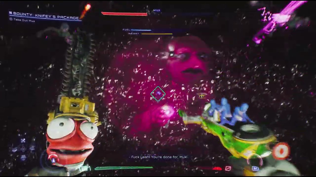 High on Knife Mux boss fight (3 tries)