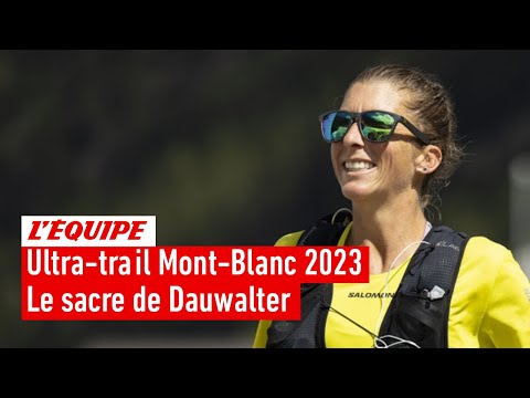 Le final de la course dames - Trail - UTMB Mont-Blanc