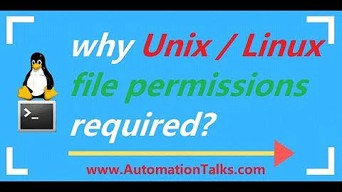 Unix For Testers - 16- why Unix / Linux file permissions ?