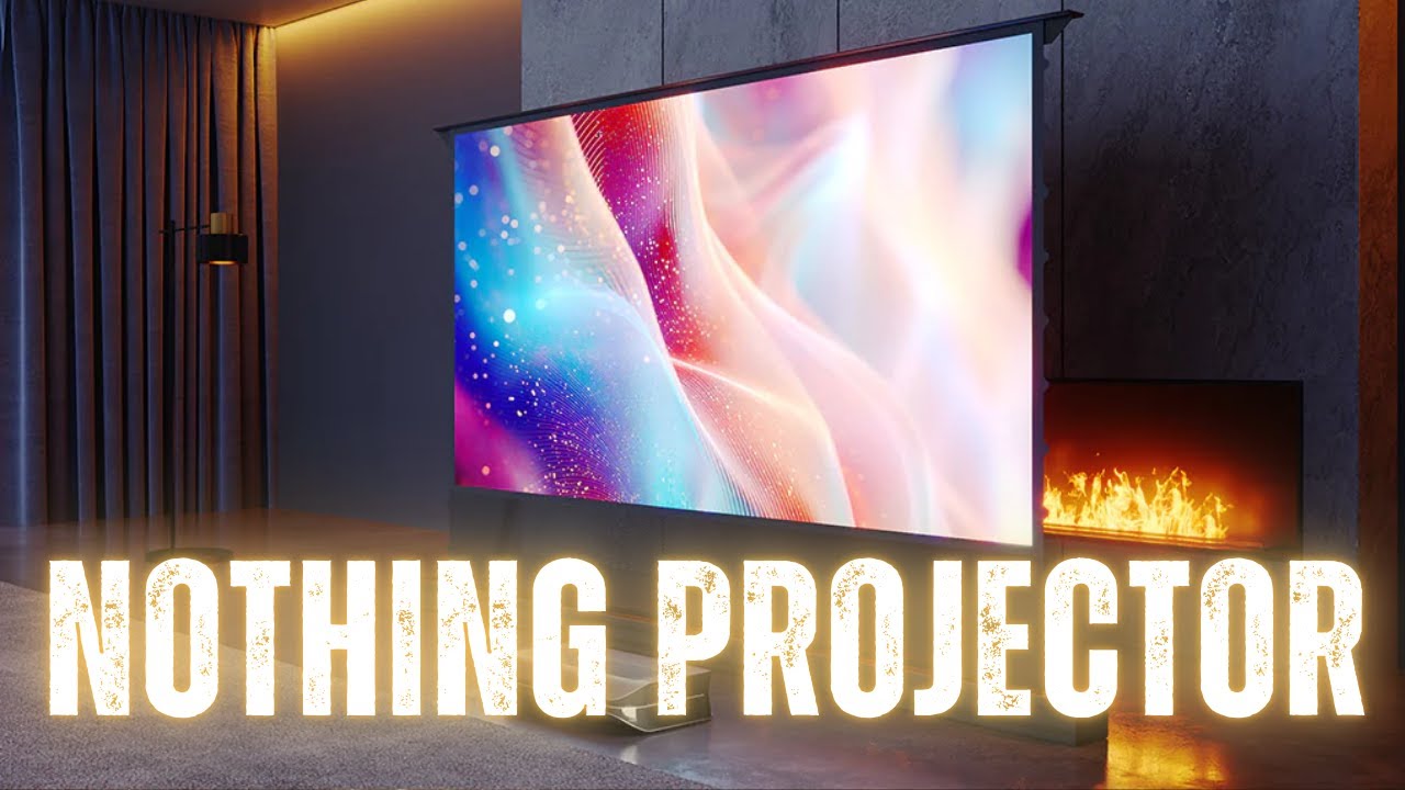 Nothing Projector 130in ALR Floor Rising Screen Demo - VLOG | Hisense ...