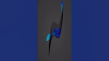 Fluid simulation 1 - Wireframe Viewport