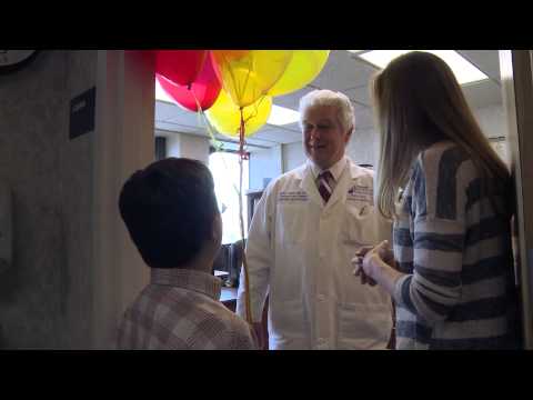 Capitani family surprises physician