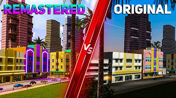 GTA The Trilogy Definitive Edition Vs Original - Direct Comparison! Attention to Detail & Graphics!