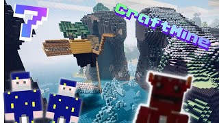 LEGEND OF THE VILLAGE, THE NEW MANSION AND THE DESERT CAVES | Epic CraftMine S1:E7