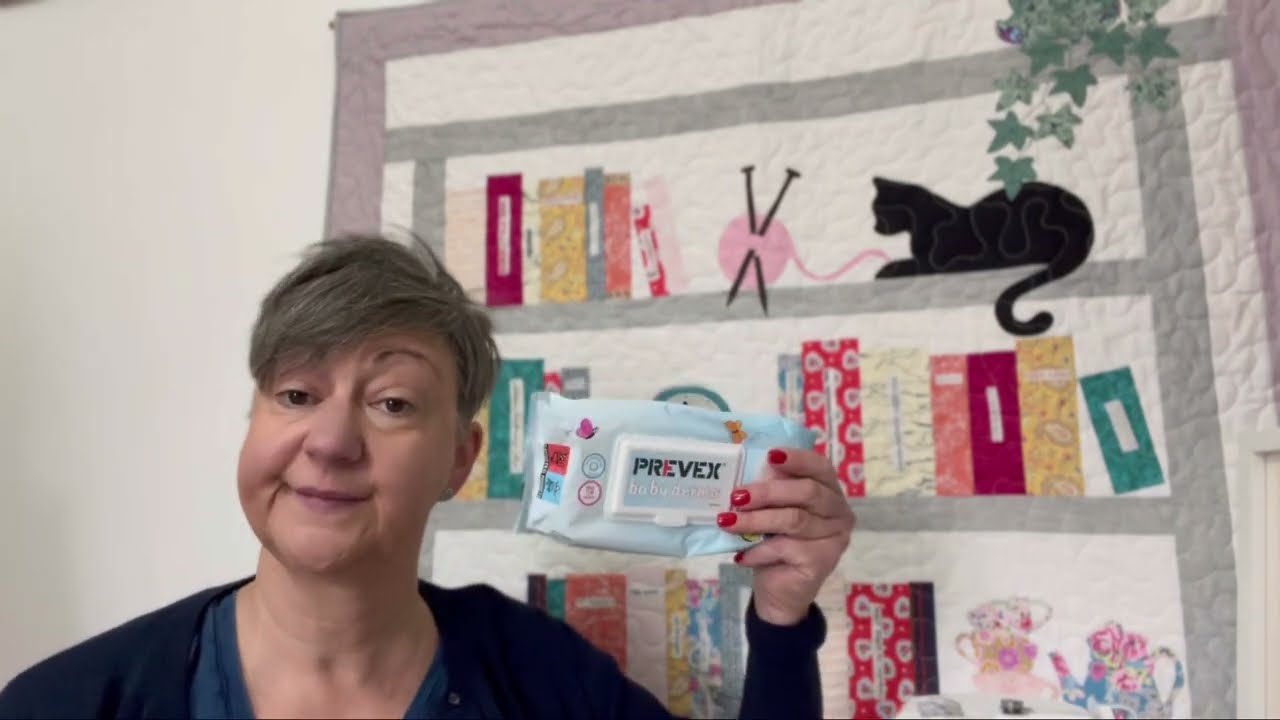 How to get rid of tailors chalk out of your fabric!