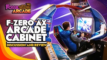 F-ZERO AX Arcade Cabinet Discussion & Review - Fossil Arcade