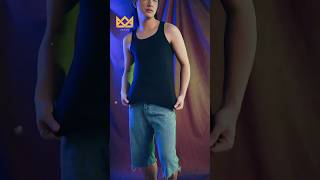 Crown Gym Ribbed Sando