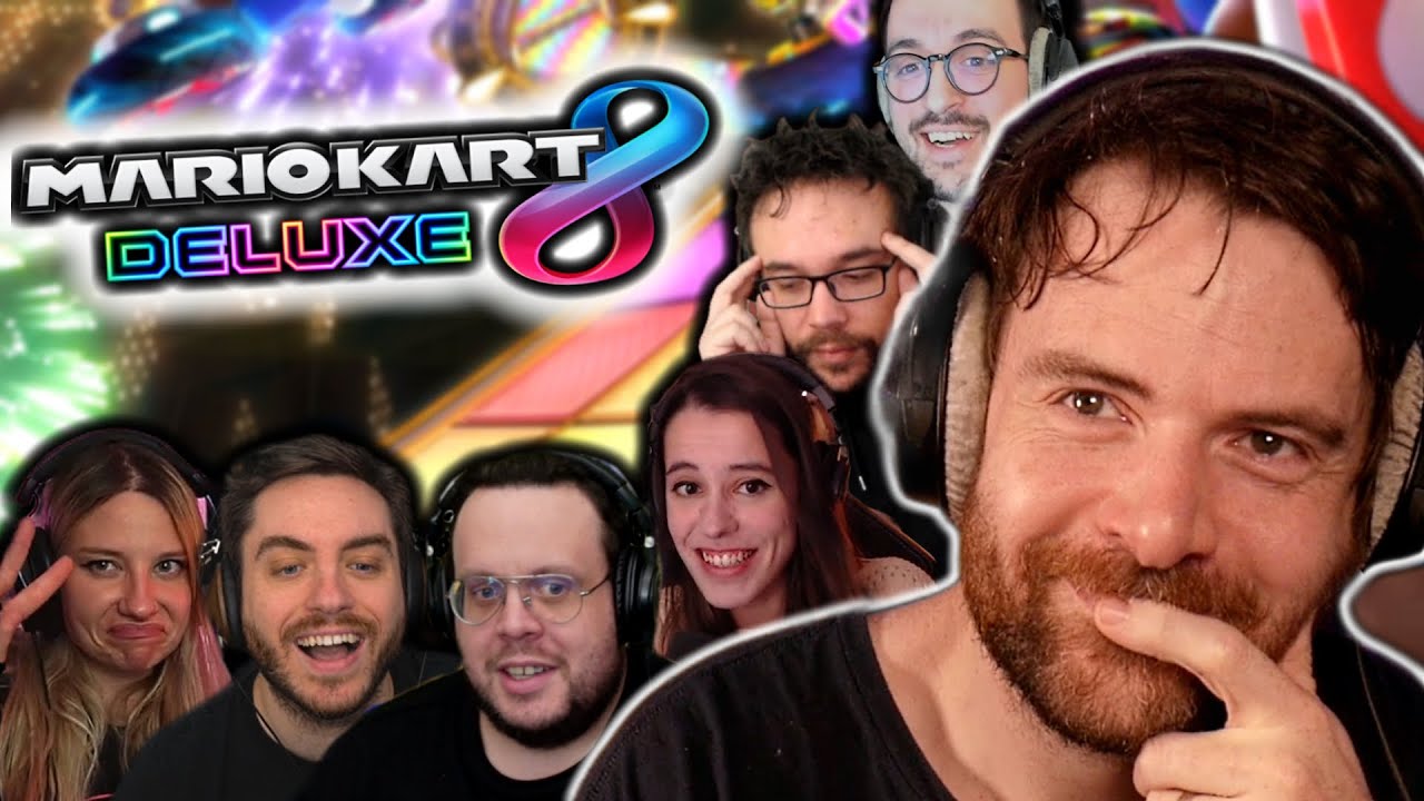 MARIO KART 8 ft. Zerator, Antoine Daniel, Baghera, Mynthos, AngleDroit & Etoiles ! (Best-of Twitch)