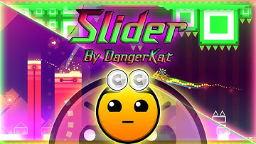 SLIDER By DangerKat | Hard level | Daily level | All coins | Geometry Dash 2.11