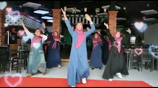 senam kreasi selamat hari lebaran