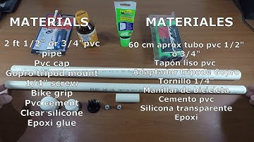 DIY GOPRO FLOATING SELFIE STICK/ DIY PALO DE SELFIE FLOTANTE PARA GOPRO