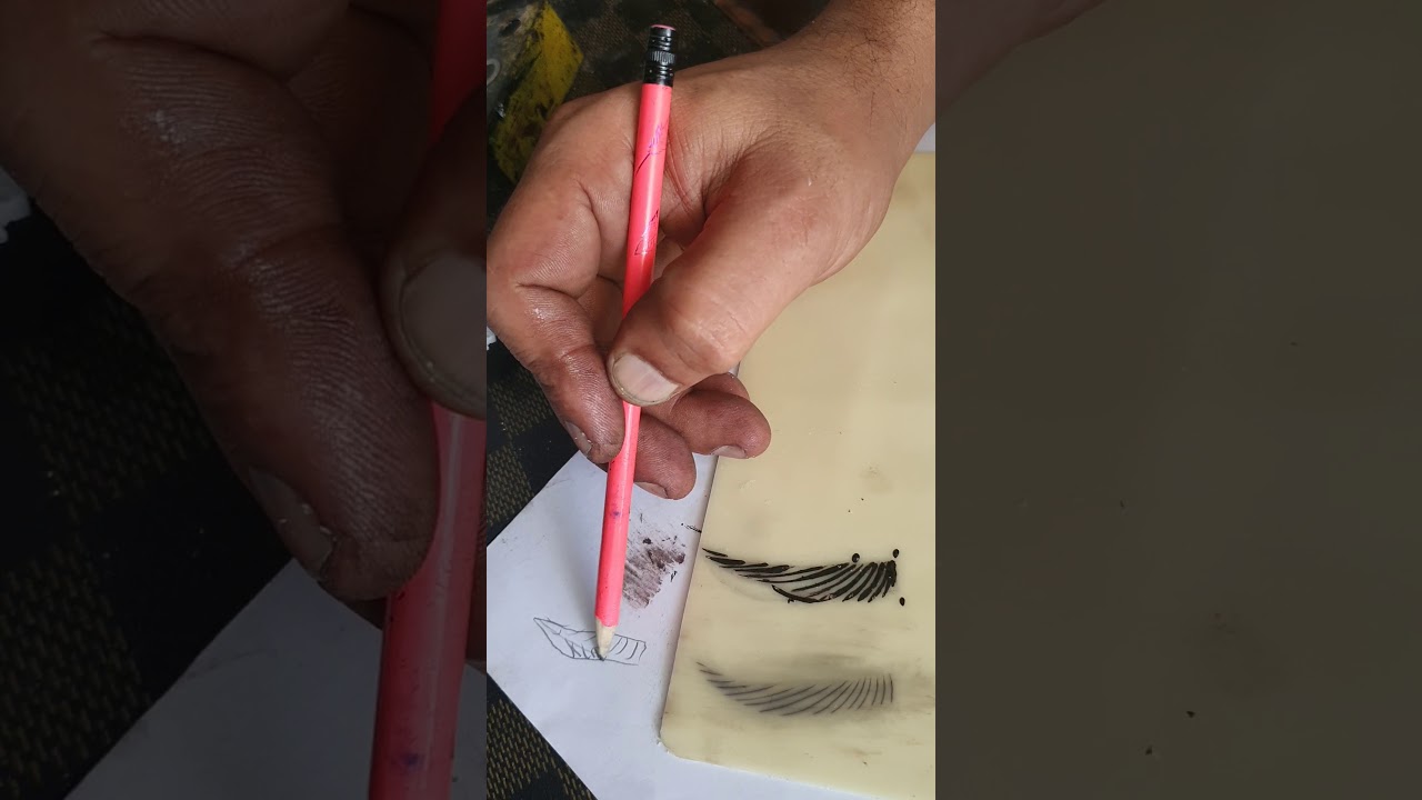 طريقة عمل حاجب مايكرو بليدنج دريد الوشام ٠٧٧١٧٠٠٩٧٧٥