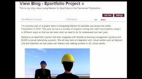 ePortfolio (Mahara) Introduction