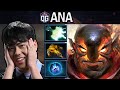 OG.ANA EMBER SPIRIT - COMEBACK FROM MEEPO - DOTA 2 7.25 GAMEPLAY