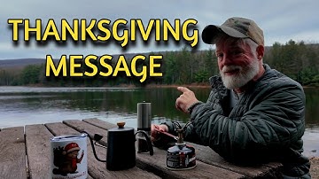 Thanksgiving Coffee by the Lake | A Personal Message from Random Adventures 2.0