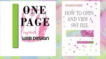 How to open a swf file by wrapping it in HTML.