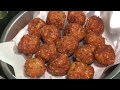 Fried meatballs 炸肉丸子