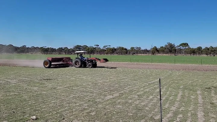 Jason's 2022 Barley Planting.