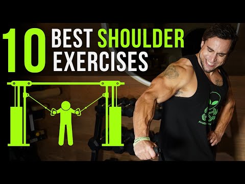 10 Best Shoulder Exercises with Cables | Interchangeable with Resistance Bands!