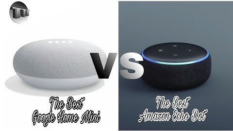 Google Home Mini vs Amazon Echo Dot | TopTrends.Team