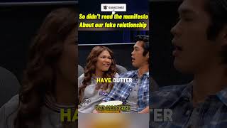 our relationship is fake, get that #movie #kcundercover
