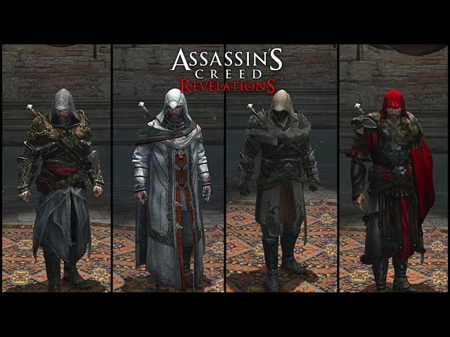 Todos os Trajes  Assassin's Creed: Revelations (all outfits ac revelations)  