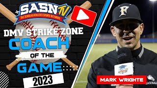 DMV Strike Zone Interviews Head Coach Mark Wrighte