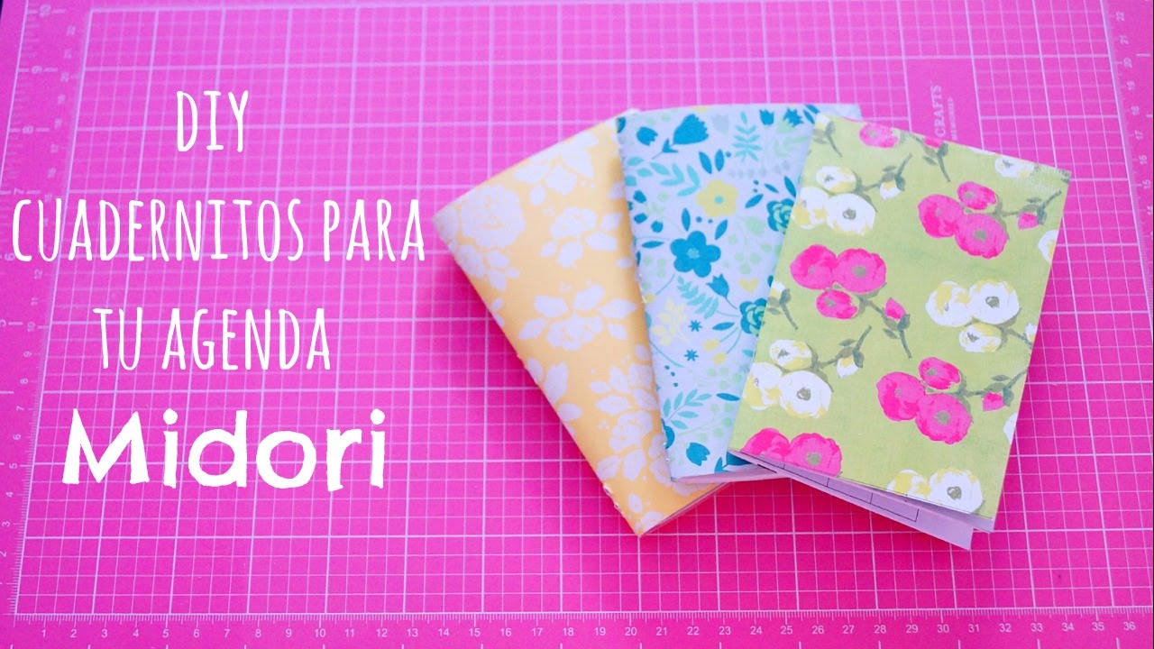 DIY Cuadernitos para Midori | Julieta Jareda