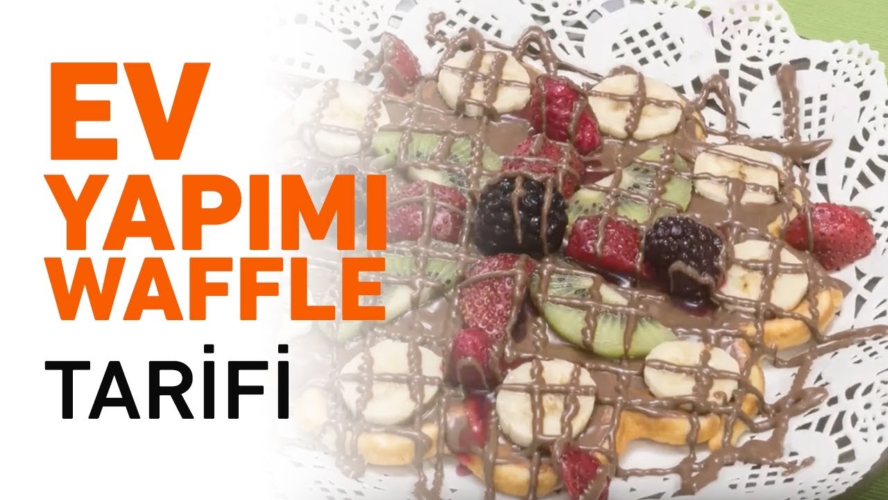 Evde Waffle Nasıl Yapılır Videosu Evde Waffle Nasıl Yapılır Videosu
