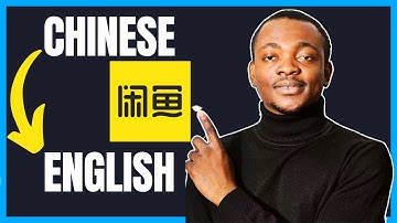 How to Change the IDLE FISH(XIANYU 闲鱼) APP INTO ENGLISH Language