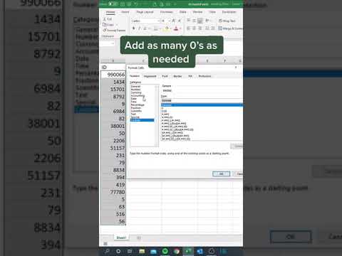 Adding leading 0’s