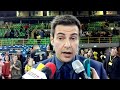 Blengini dopo il tie break a Modena